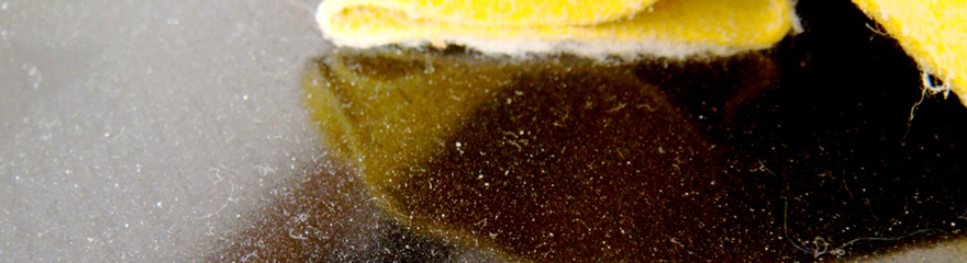 dusty table